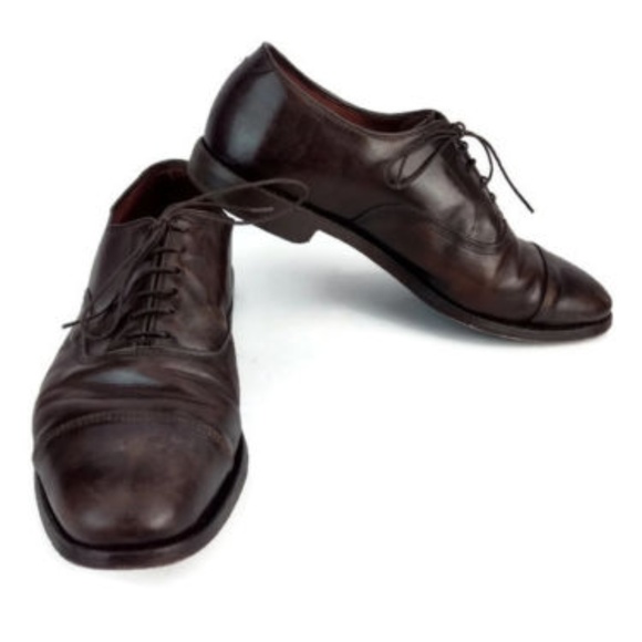 Allen Edmonds Men\'s Brown Oxford Shoes Size 12 D main image 4